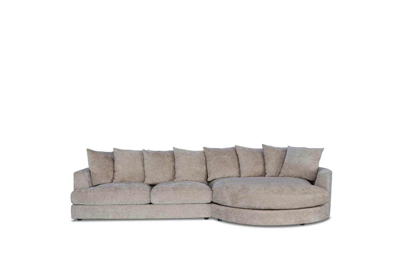 Clara Curved Chaise Lounge