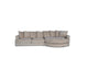 Clara Curved Chaise Lounge