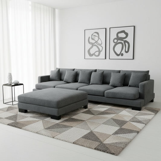 Cooper Deep Seating Lounge with Ottoman