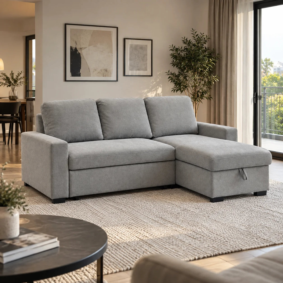 Darcy Reversible Chaise Sofabed