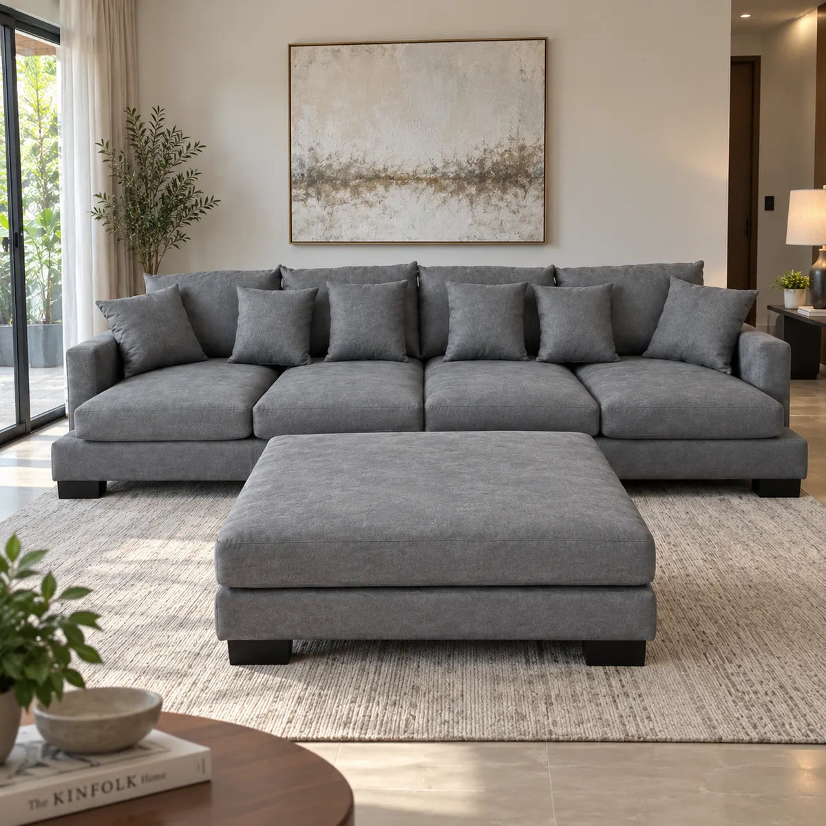 Cooper Deep Seating Lounge with Ottoman