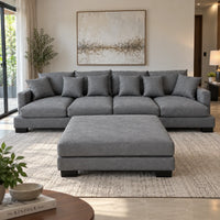 Cooper Deep Seating Lounge with Ottoman