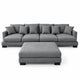 Cooper Deep Seating Lounge with Ottoman