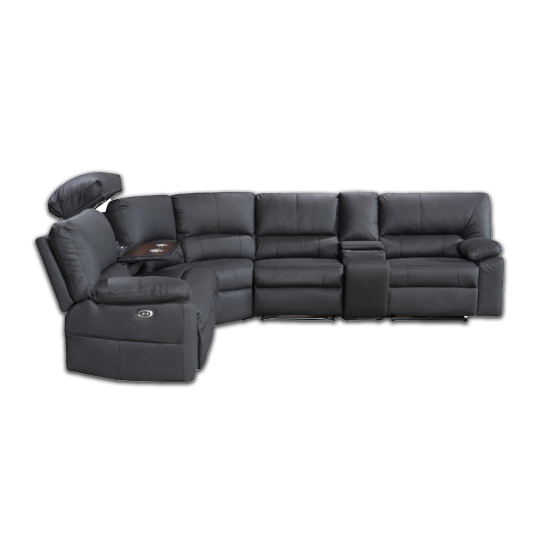 Excaliber 5 Seater Modular Recliner Lounge - halfpricefurniture – Half ...