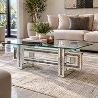 Edda Glass Coffee Table