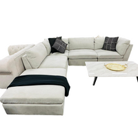 Ava Corner Modular Lounge with Ottoman