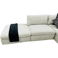 Ava Corner Modular Lounge with Ottoman