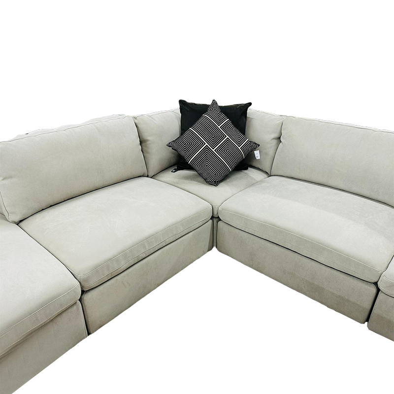 Ava Corner Modular Lounge with Ottoman