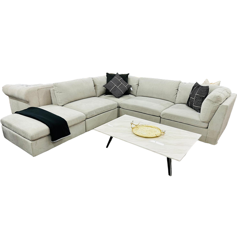 Ava Corner Modular Lounge with Ottoman
