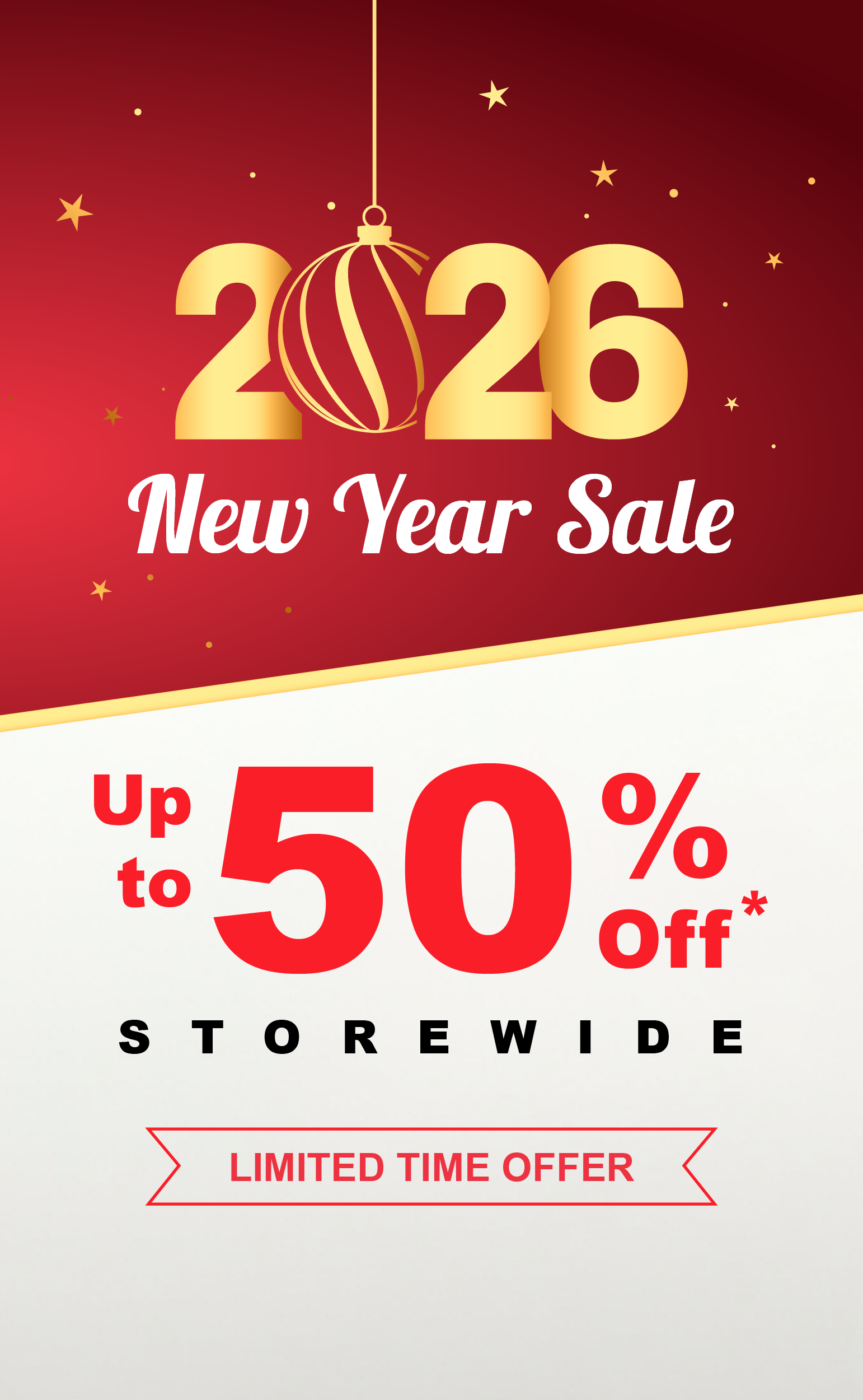 New Year Sale