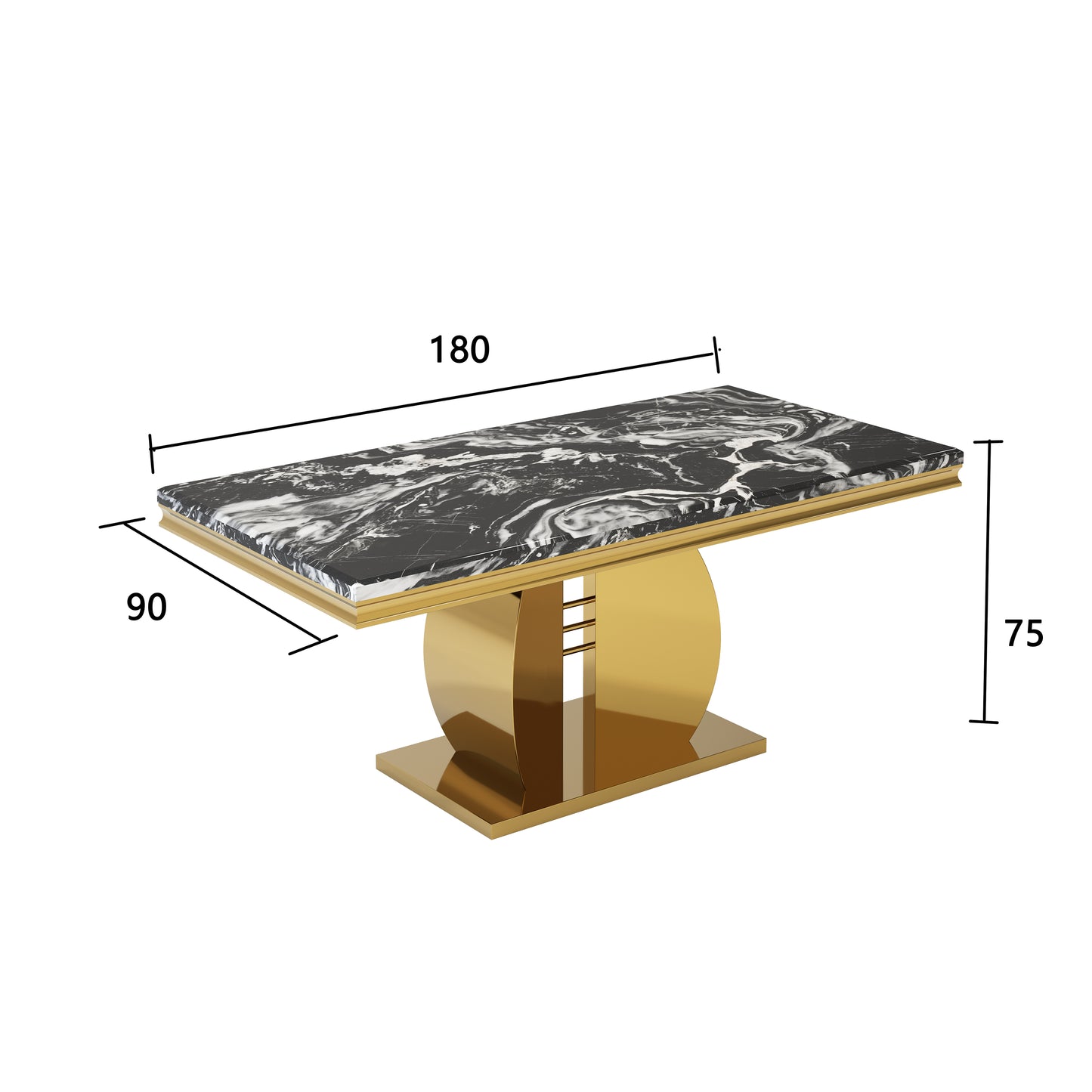 Moscow Dining Table 180 CM