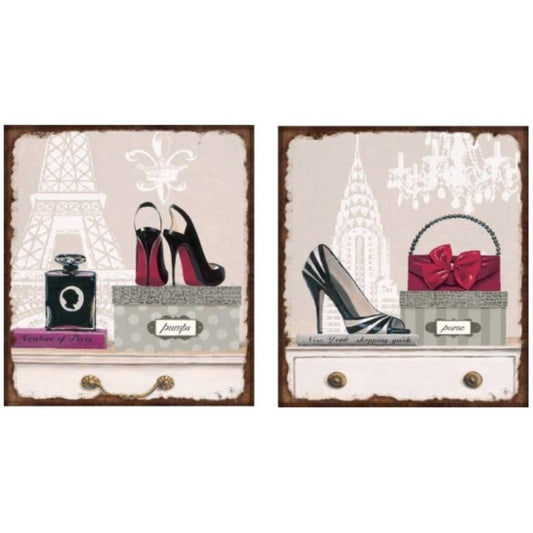 Fashion Iron Wall Plaque