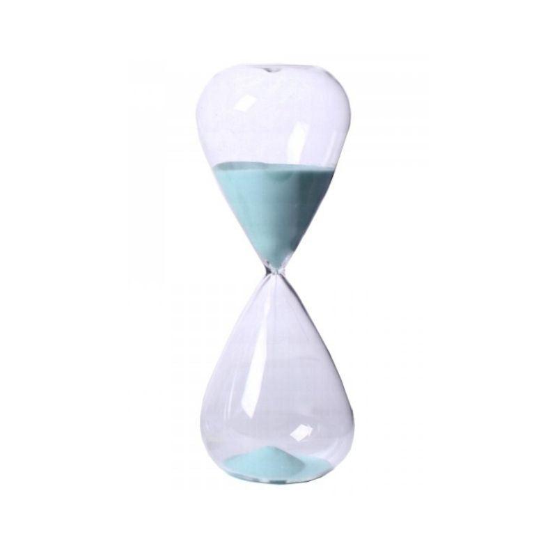 Hourglass Sand Timer Aqua