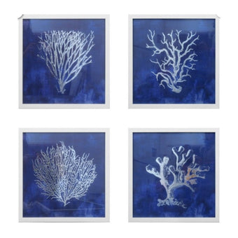 compare product White Coral Wall Art