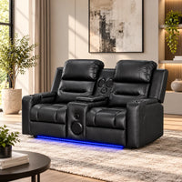 LUXIMO LEATHER 2-Seater Electric Recliner