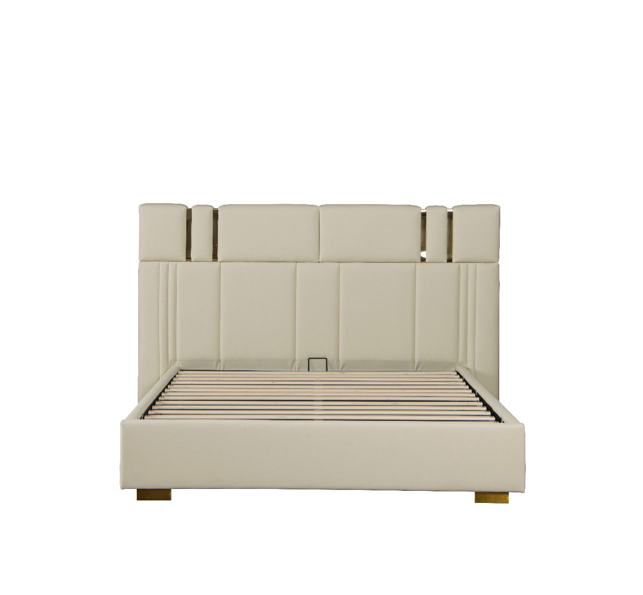 Lillian Bed PU leather with Gaslift