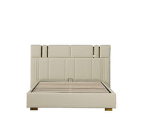 Lillian Bed PU leather with Gaslift