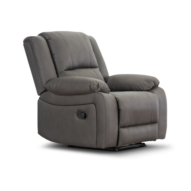 Onyx Captain Lounge 3+1+1 (Manual) with durable Rhino fabric and high backs, in a cozy space.