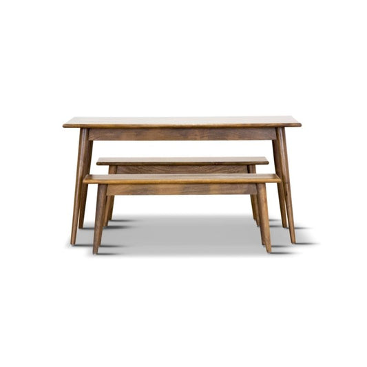 Revero 3PC Bench Set Table