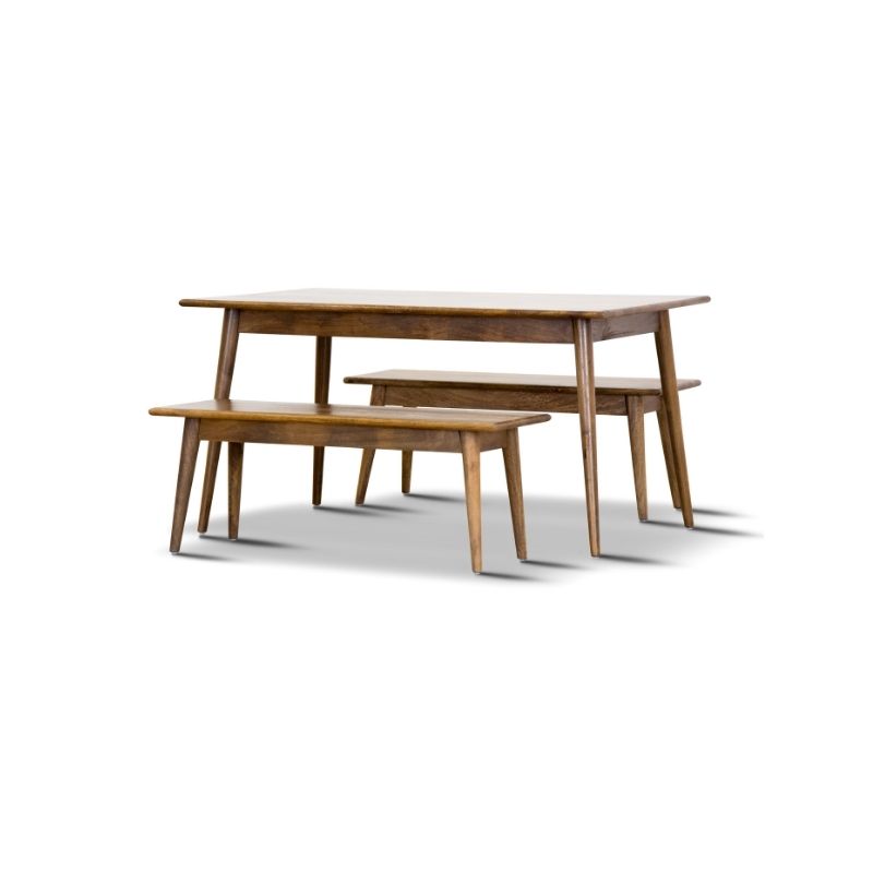 Revero 3PC Bench Set Table
