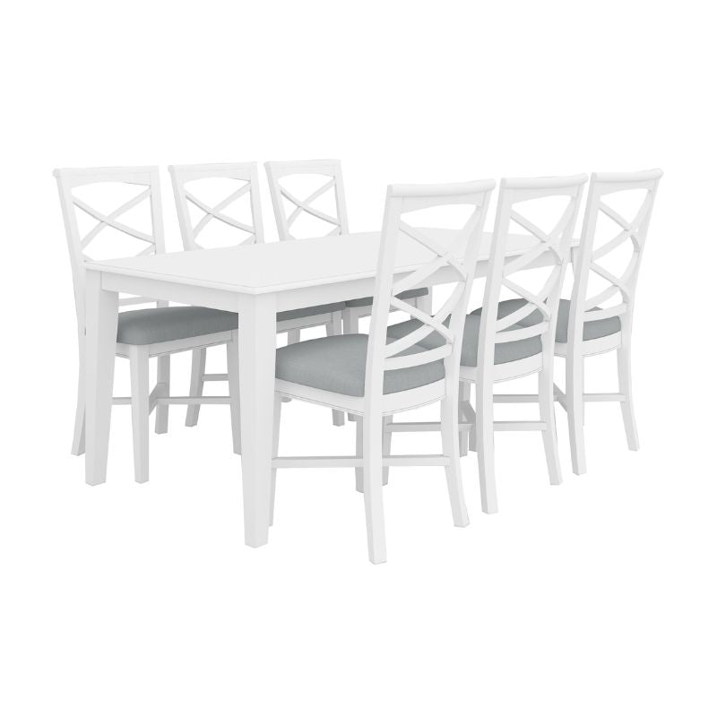Summer 7 PCS 180 CMS Dining Setting