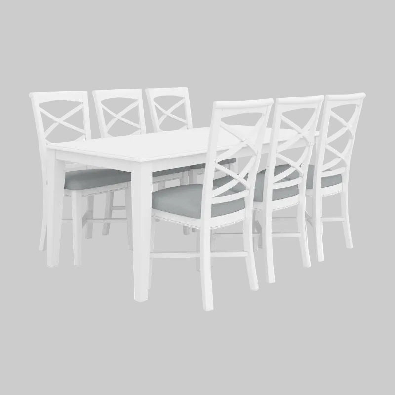Summer 7 PCS 180 CMS Dining Setting