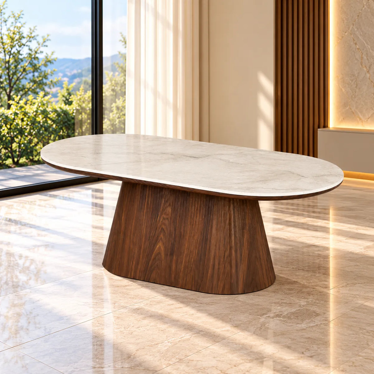Ollie Contemporary Dining Table