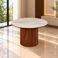 Ollie Contemporary Round Dining Table 120cm