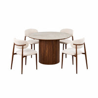Ollie Contemporary Round Dining Table 120cm