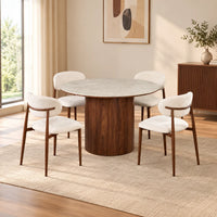 Ollie Contemporary Round Dining Table 120cm