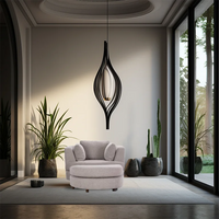 Stylish swivel chair with ottoman, upholstered in high-performance polyester fabric and featuring a sturdy pine frame for durability.