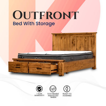 compare product Outfront Bed With Storage