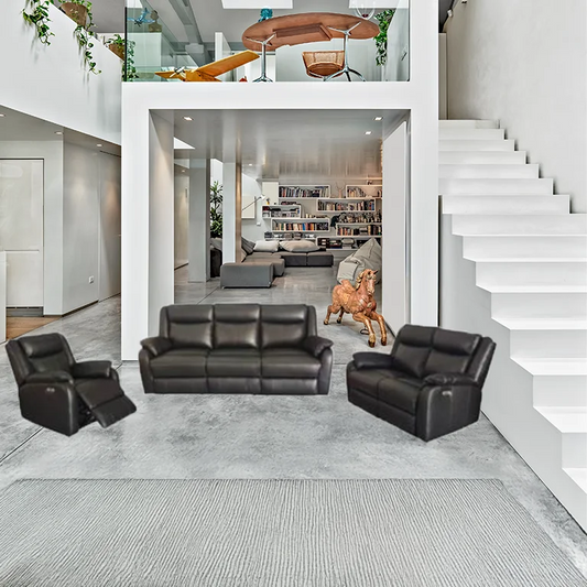 Peggy 3ERER+2+1  LTH RECLINER W/USB PORT