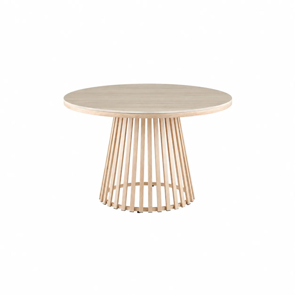 Santino Travertine Dining Setting 110 CM