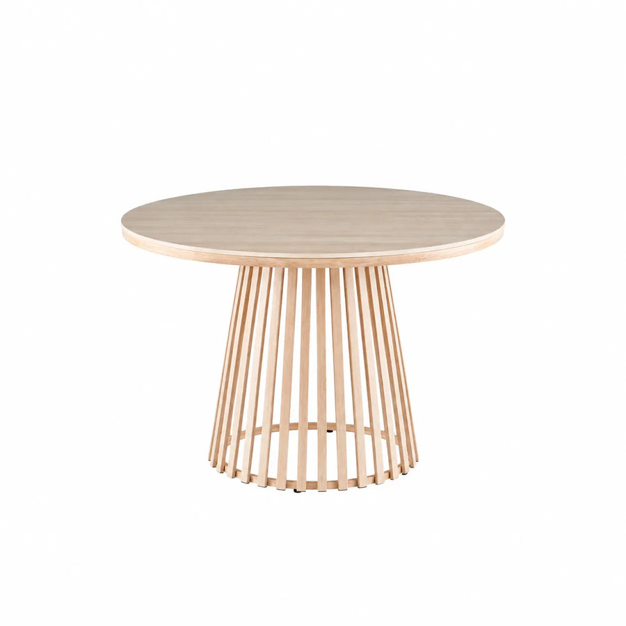 Santino Travertine Dining Table 110cm Round