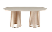 Santino Travertine Dining Table 180cm