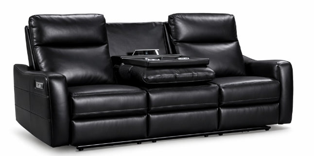 Nadia Leather 3-Seater ELECTRIC Recliner