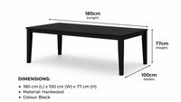 Somerton Medium Dining Table 180 CM