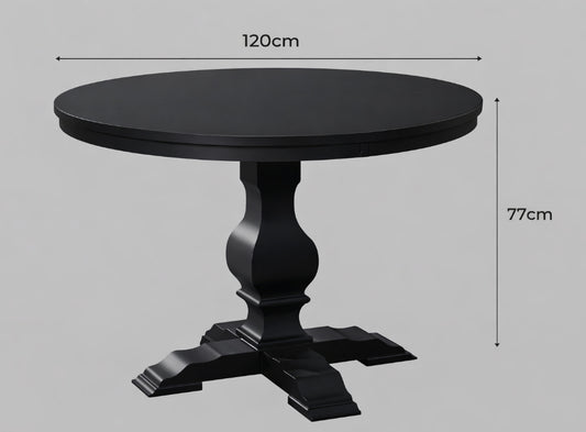 Somerton Round Dining Table 120 cm