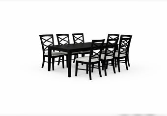 compare product Somerton 7 PCS 180 CMS Dining Setting