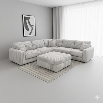 compare product Snuggle 5 Seater Corner Lounge