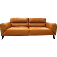 Modern Sonoma 3+2 lounge with quilted leather seats, sturdy timber frame, and lumbar support for a luxurious, comfortable design.