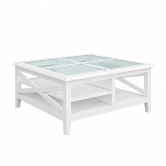 compare product Summer Square Glass Coffee Table