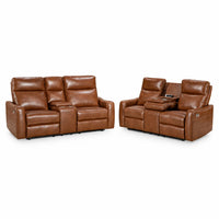 Nadia Lounge With Electric Recliners