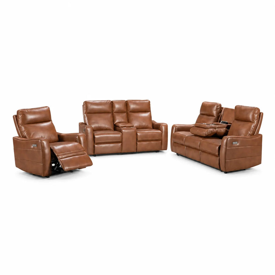 Nadia Lounge With Electric Recliners