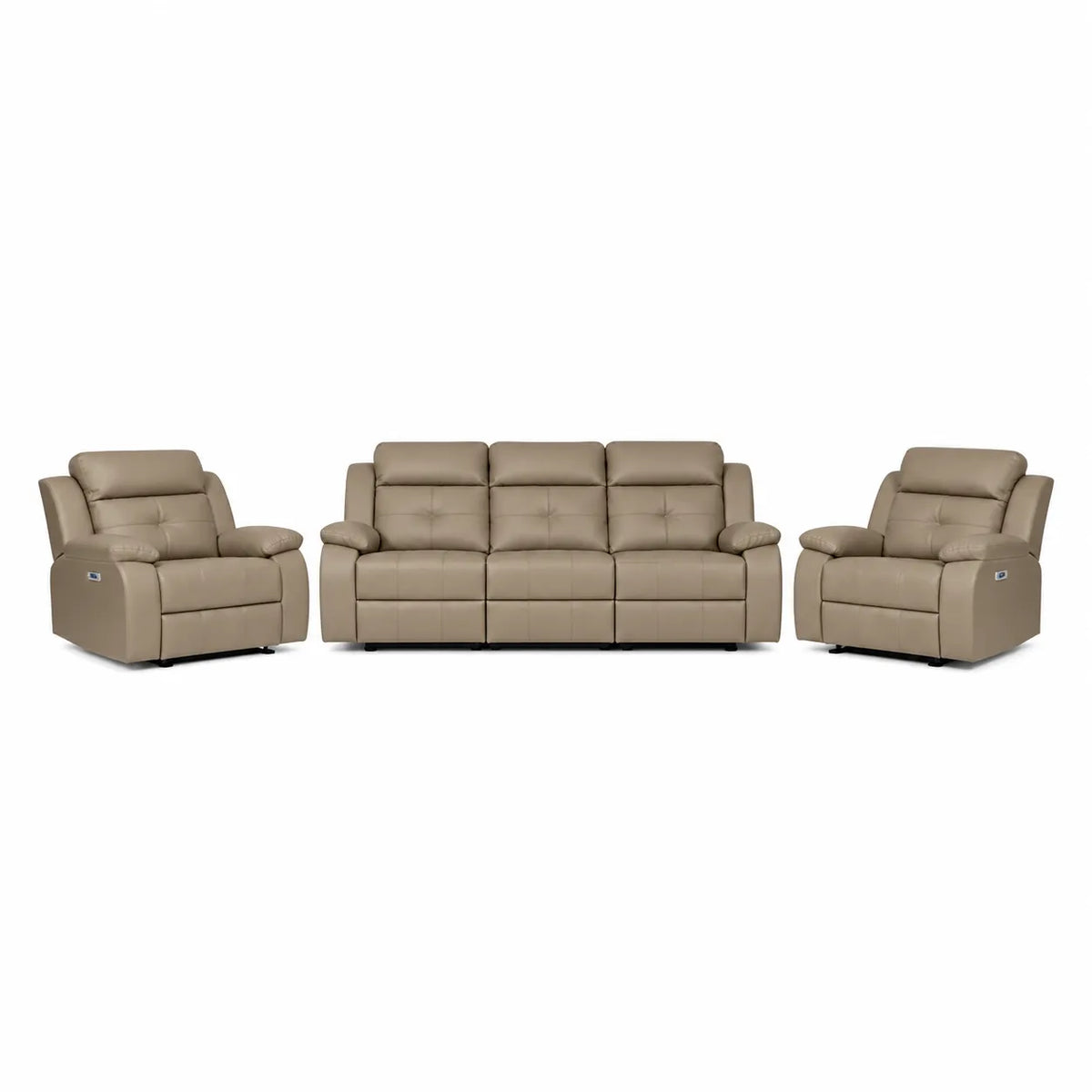 Travis Lounge With Electric Recliners