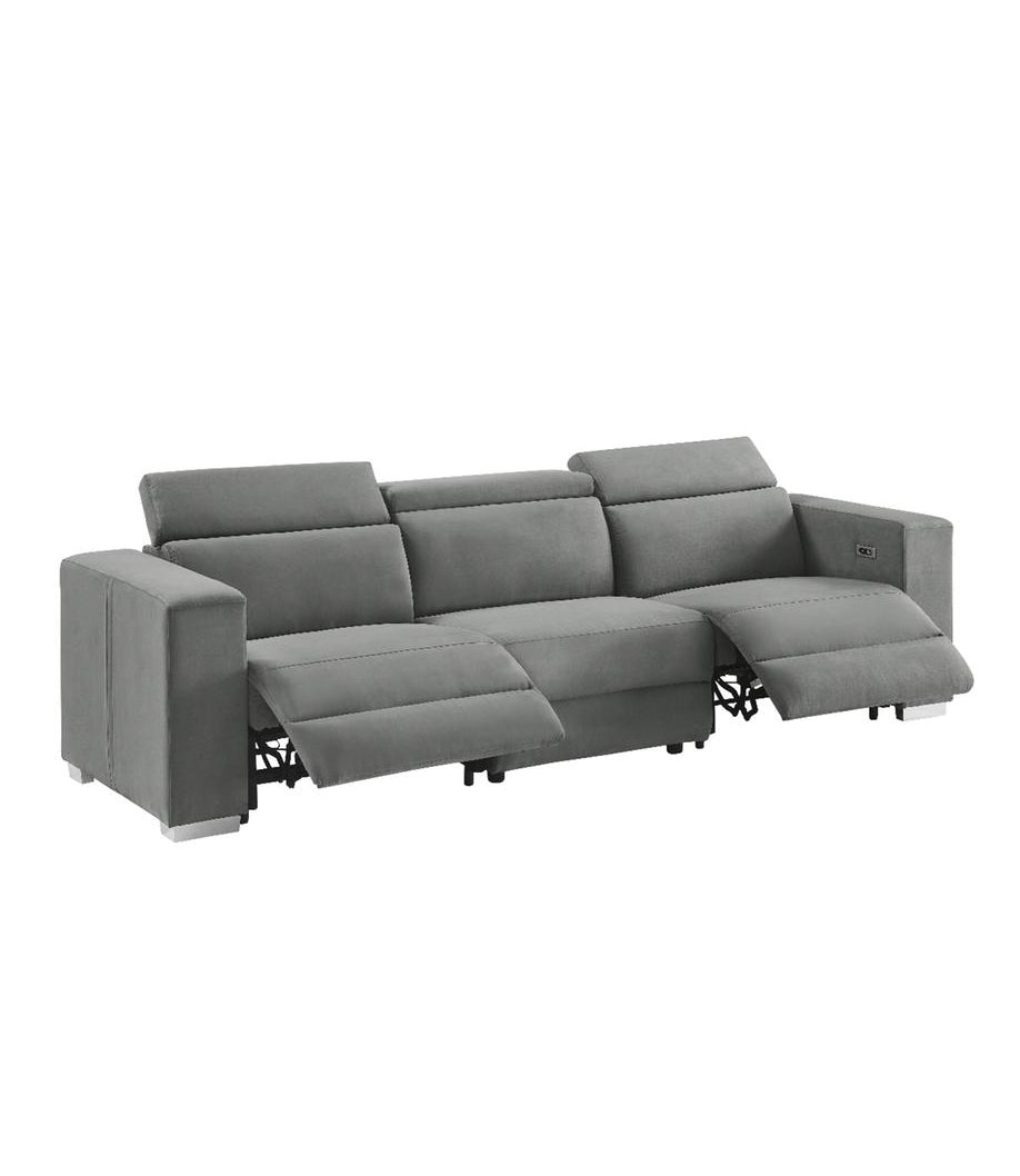Tripoli Fabric 3+2 Seater Lounge with Electric Recliners