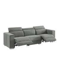 Tripoli Fabric 3+2 Seater Lounge with Electric Recliners