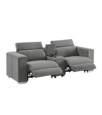 Tripoli Fabric 3+2 Seater Lounge with Electric Recliners