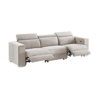 Tripoli Fabric 3+2 Seater Lounge with Electric Recliners